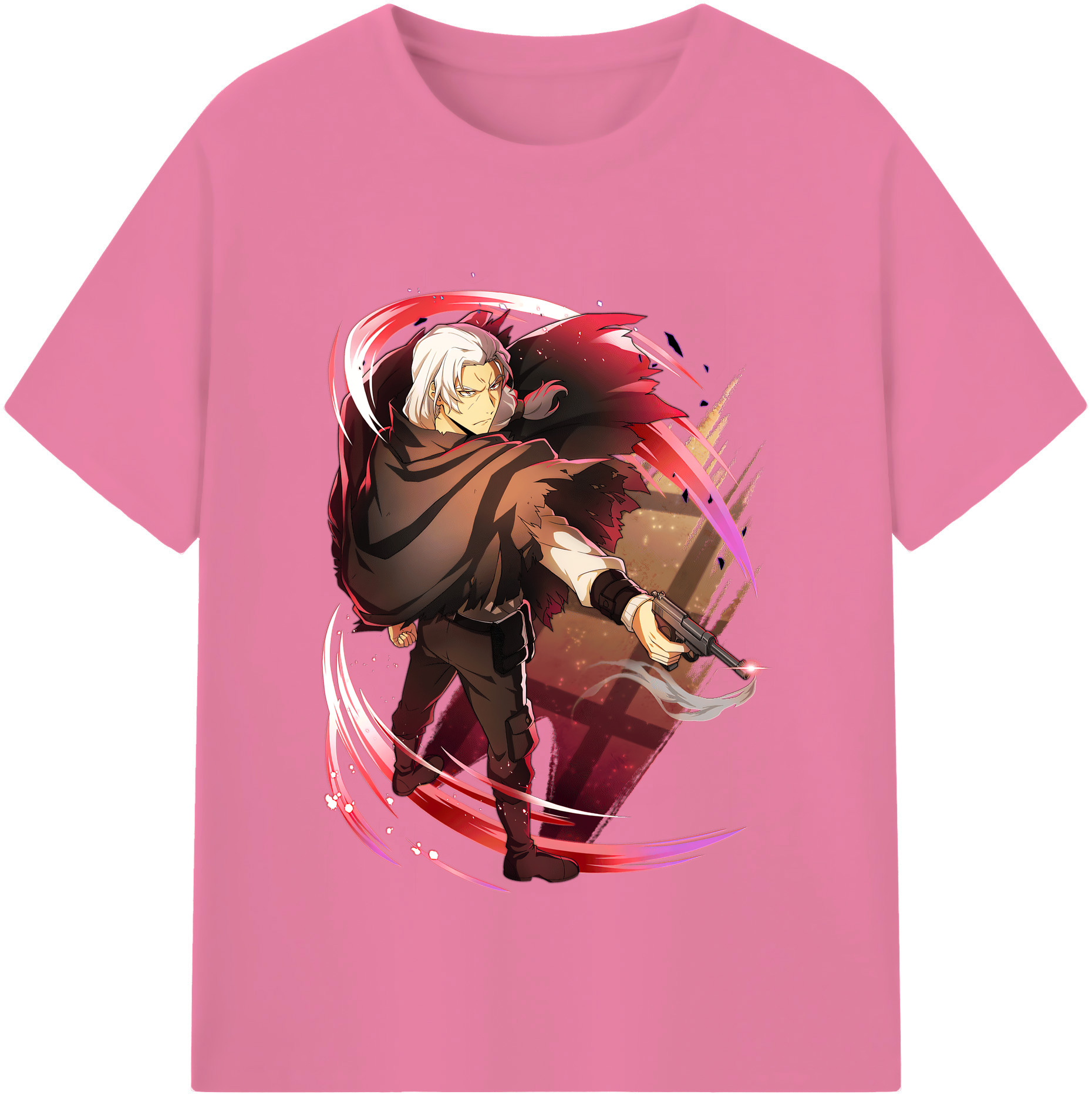 （画像用） 文豪ストレイドッグス Bungo Stray Dogs 綿100％半袖Tシャツ（フロントプリント）